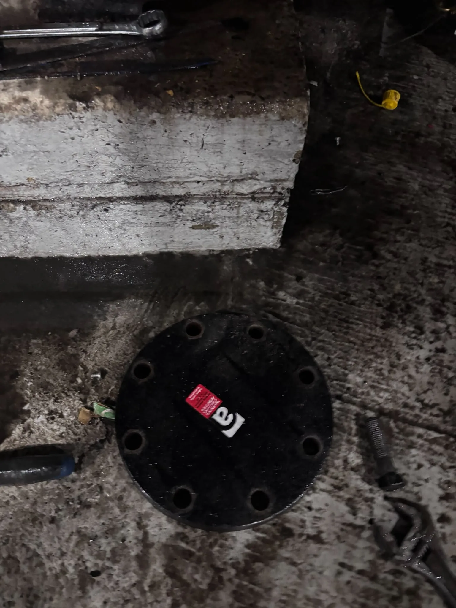 Artex scraping from a concrete ceiling during Hornsey refurbishment